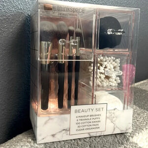 Beauty set acrylic clear tinted organizer (thinks-pace)
